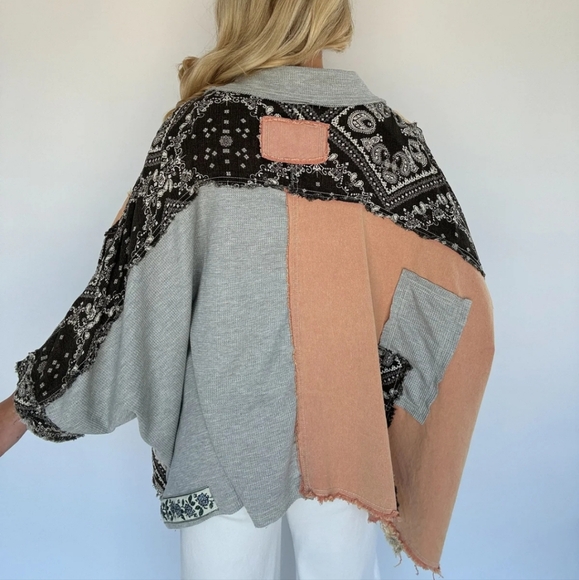 NWT! POL Patchwork Size Small - Picture 3 of 7